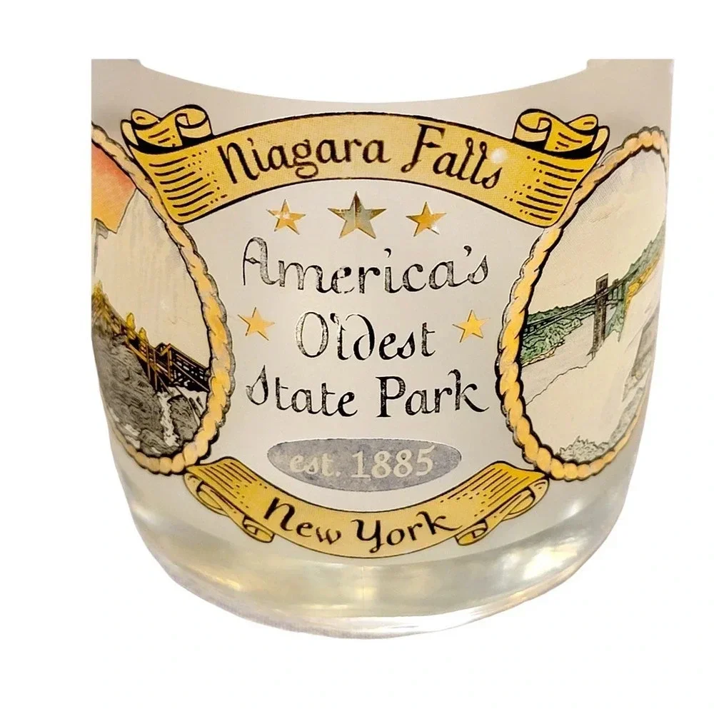 NIAGARA FALLS New York Souvenir Frosted Glass Coffee Mug - Picture 4 of 9